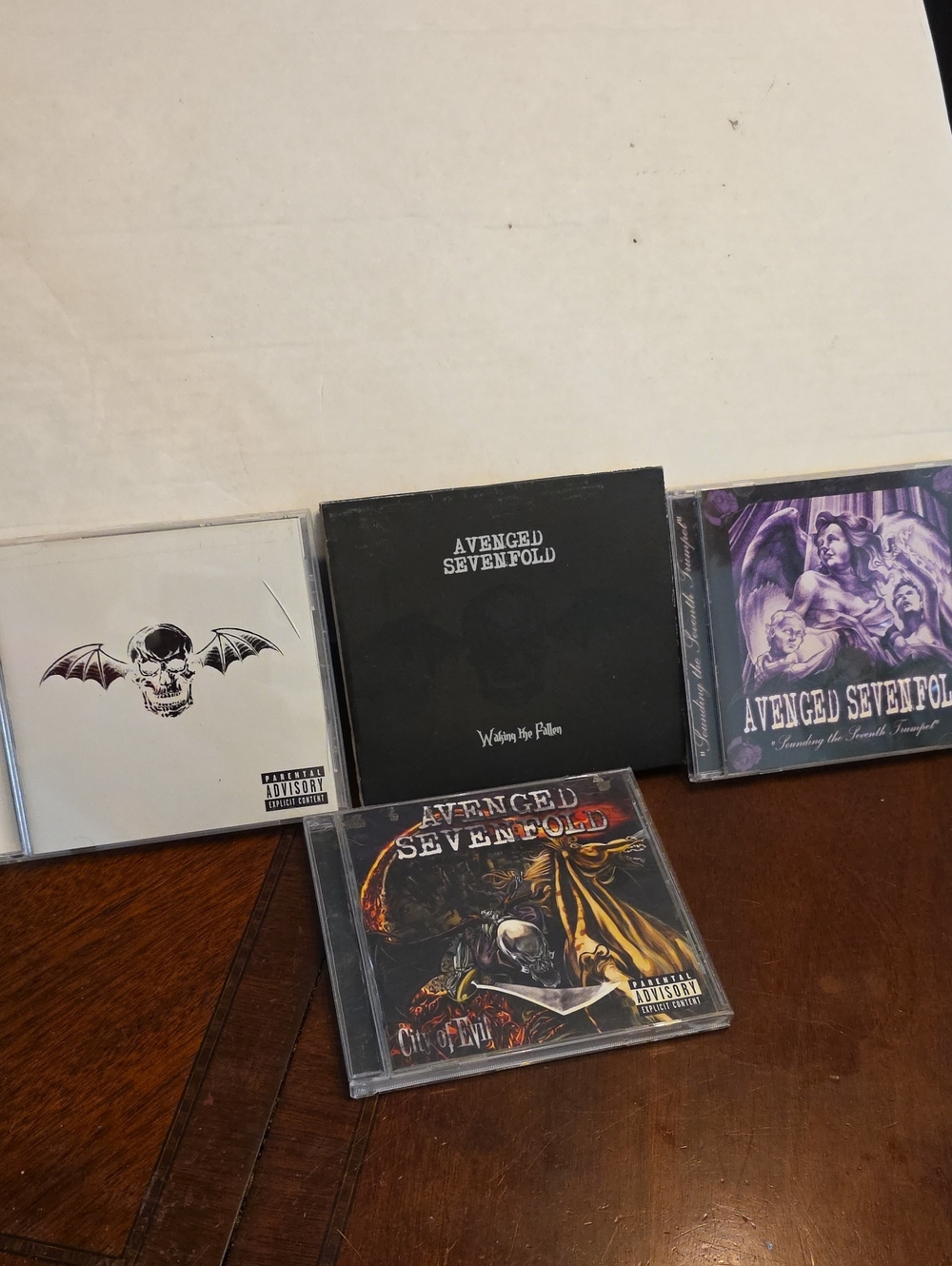 Avenged Sevenfold CD Lot - Black, White, Purple, Multicolor Covers